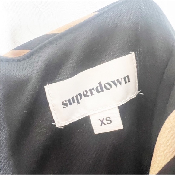 Revolve Superdown Zebra Satin Mini Dress - Picture 3 of 4